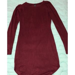 Burgundy Dress